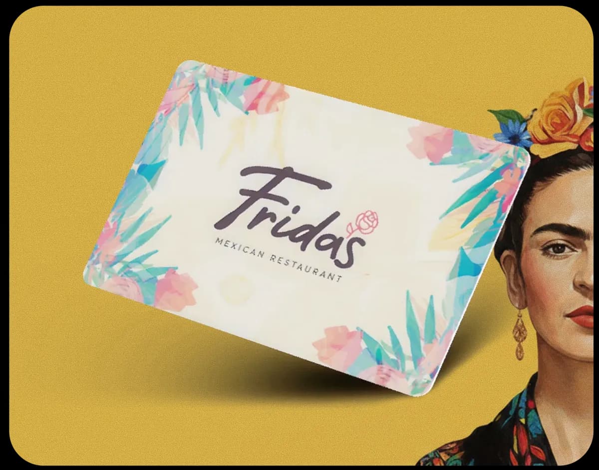Frida's gift card